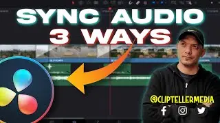 SYNC Audio in Davinci 18