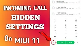 Incoming call setting | Call setting tips in mi phones | |mi note 6 pro call setting | 🔥🔥🔥
