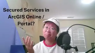 What are secured services in ArcGIS Online/Portal?