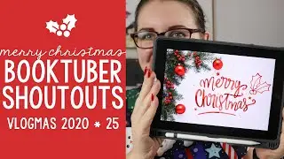 Merry Christmas! & Booktuber shoutouts | Vlogmas Day 25