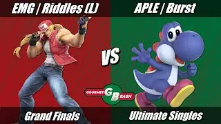 Gourmet Bash Top 24 - Riddles (Terry) vs Burst (Yoshi) Grand Finals - Ultimate Singles