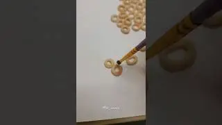 Миниатюрные баранки для ватных игрушек 