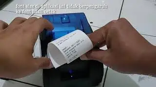 Printer Thermal Bluetooth || Unboxing Printer Bluetooth