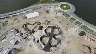 В Находке показали как выглядит набережная на озере Солёном с высоты птичьего полёта