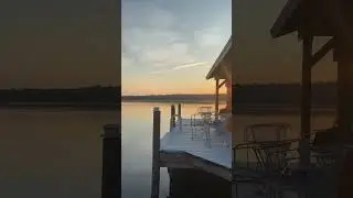 Beautiful Sunrise time to go catch some bass #sunrise #bassfishing #fishing #largemouthbass #lake