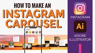 How to design a Seamless Instagram Carousel in Adobe Illustrator