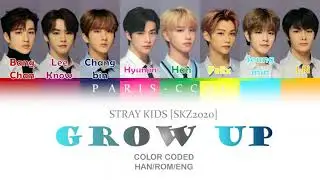 Stray Kids『GROW UP』(SKZ2020) Ot8 Ver. COLOUR CODED [HAN/ROM/ENG]