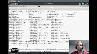 How to install Debian Linux Management Components Pack for HPE Proliant Server - Smart Storage Admin