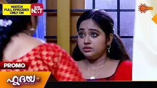 Hridhayam - Promo | 27 Oct 2024 | Surya TV Serial