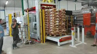 INTEC ROBOPAL-P  Palletiser for Bags and Boxes