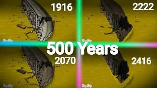 BRITANNIC Sunk in 500 years🚢