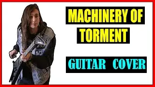 💀 MACHINERY OF TORMENT GUITAR SOLO COVER  AND TAB  (metal lords)