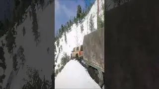 Snowrunner Mod Map - The New Death Road Works!! 