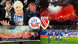 IT JUST HURTS… Hansa Rostock vs. Energie Cottbus Stadium Vlog | Heated East Derby with Pyrotechnics