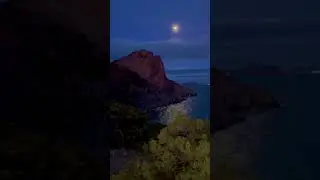 Лунная ночь                      #крым #новыйсвет