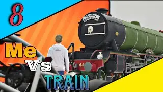 Fastest Train Vs My Snow Mobi 🏎️🚂 | Forza Horizon 4 | Part 8
