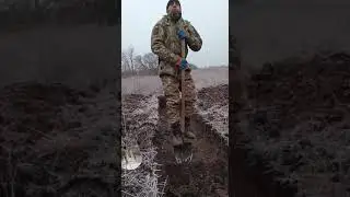 How to dig a trench in winter