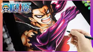 Drawing Luffy, Snakeman | One Piece |