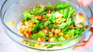 Салат Цезарь. Самый Простой и Вкусный Рецепт для дома.