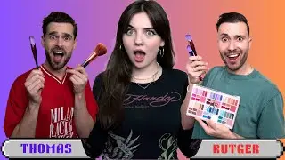 THOMAS & RUTGER DOEN MIJN MAKE-UP CHALLENGE – GLAM & HALLOWEEN - BIBI