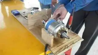 Handmade Jet r/c model engine