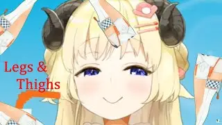 [Eng] Tsunomaki Watame - Legs & Thighs