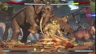 Injustice 2 Swamp Thing sweet anti air combo