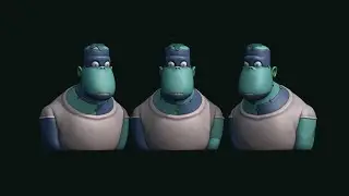 SCULPTING blender МОДЕЛЬ №27