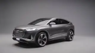 NEW CAR 2021 Audi Q4 Sportback E tron ЭЛЕКТРО АВТО 2021 Audi Q4 Sportback E tron