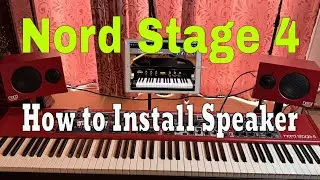 NORD STAGE 4 - How to install Speaker