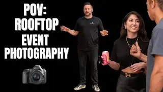 POV: Rooftop Event Photography I Connect & Elevate mixer