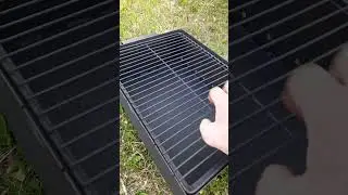 Мангал- гриль с крышкой.#bbq #гриль #food #grill