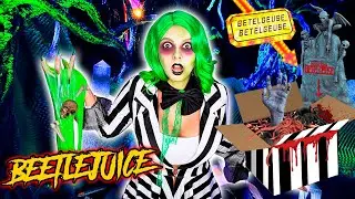 Abrí la CAJA SECRETA y MISTERIOSA de BEETLEJUICE 🪲🖤💜💀
