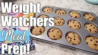 WW Freestyle Meal Prep | Chicken Veggie Bowls & Banana Protein Muffins