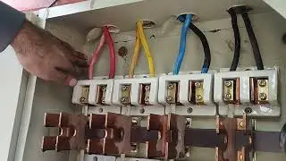 Fix a three-phase Changeover,Test the switch and adjust the load distribution