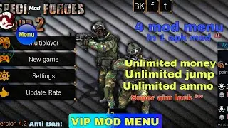 SFG2|4 MOD MENU|Unli money|Unli ammo|Unli jump|Mod Menu|SFG2|Download Now!