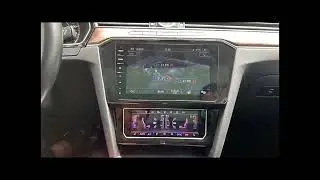 World first Full Touch LCD clima module for Volkswagen MQB platform