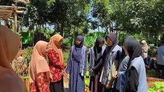 Kunjungan dan Observasi Lapangan SMP BINAR JHS di Kebun School Food Care (SFC) SMAN 3 Sumenep