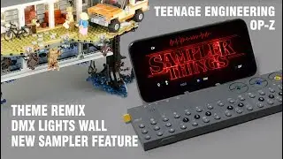 Stranger Things Theme - New OP-Z sampler + DMX Lego + Remix