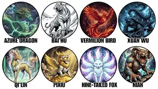 Every Chinese LEGENDARY BEAST Explained in 11 Minutes - From the Azure Dragon to the Nine-Tailed Fox