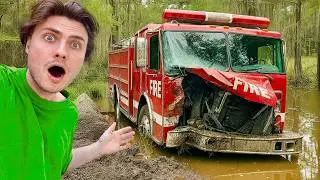 I Found an Abandoned Fire Truck (Destroyed)