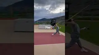71m Javelin Training