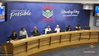 Boise Schools Board Meeting - July 8th, 2024
