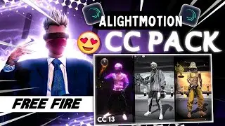 14+ Alightmotion cc pack | Free Fire High Quality cc pack 🔥| Xml & Link 👇|| Venro Editz