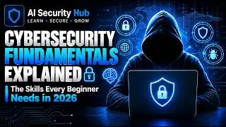 CYBERSECURITY FUNDAMENTALS EXPLAINED 🔐 | The Skills Every Beginner Needs in 2026