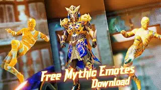 Free Top 10 Mythic Emotes For Pubg Lobby Editing/Full HD