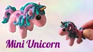 DIY Miniature Unicorn with polymer clay - tutorial
