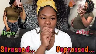 PREGNANCY STRESSED ME OUT!! Almost lost my Baby, Weight gain...