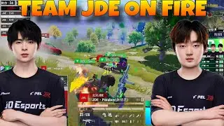 Team JDE Fearless Aggression In PEL 2024 Fall !! 🔥🔥 Back To Back Push 12 Kills Domination!!❤️