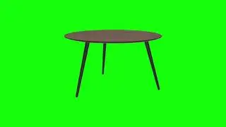 Green screen Room Tables and chairs. chroma key. free use.